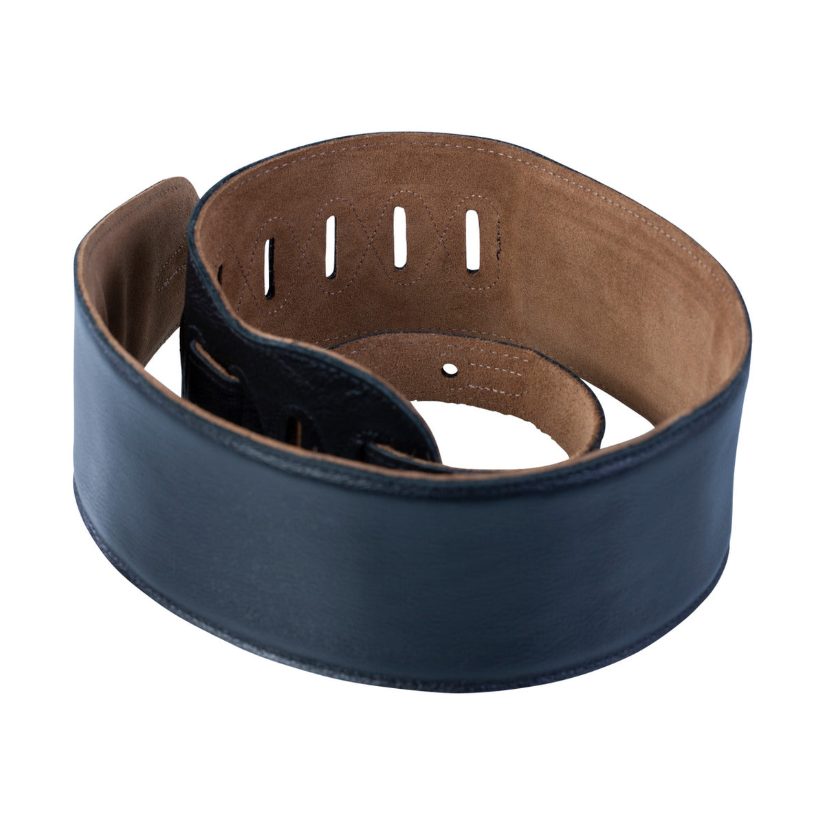 Levy's 3.5" Padded Leather Bass Strap