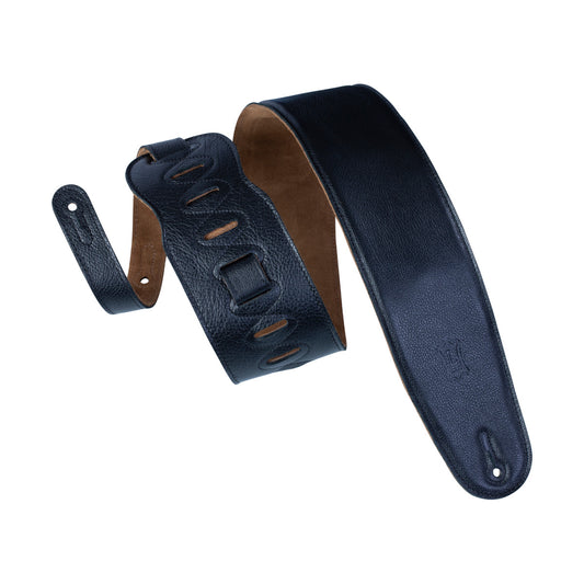 Levy's 3.5" Padded Leather Bass Strap