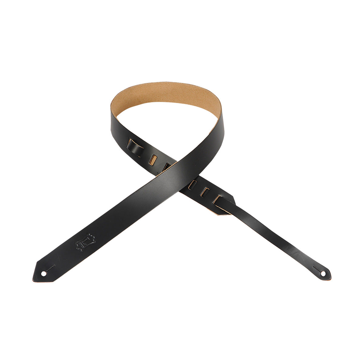 Levy's 1.5" Leather Strap Adjustable Black