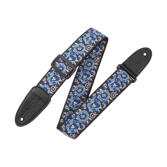 Levy's 2" Asian Weave Guitar Strap Navy