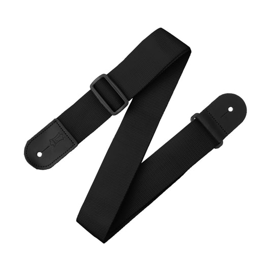 Levy's 2 inch Black guitar strap