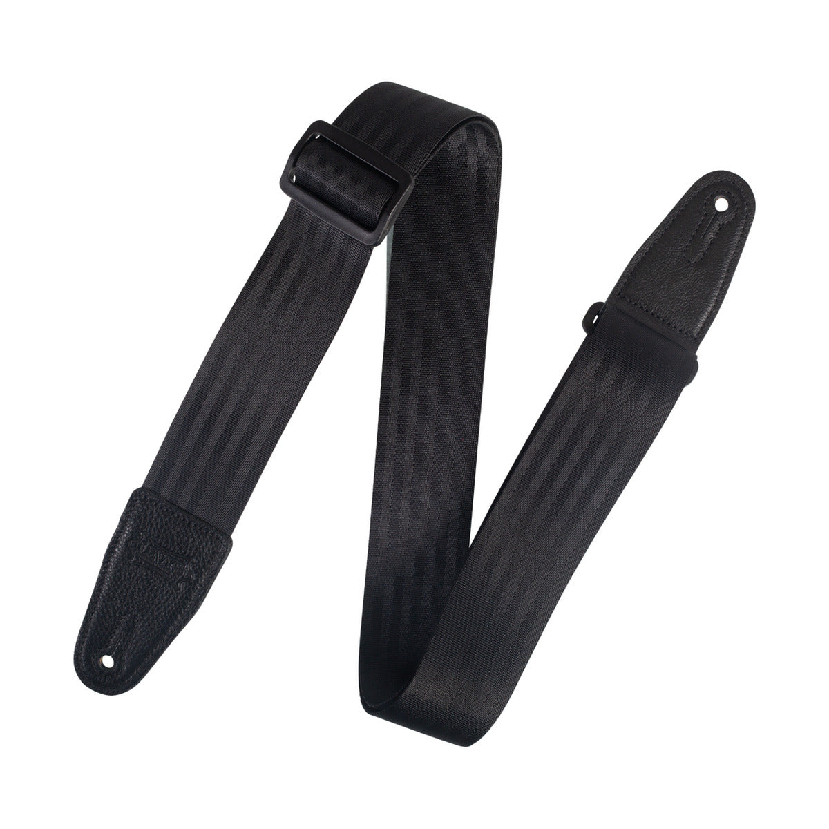 Levy's 2" Black Seatbelt Guitar Strap