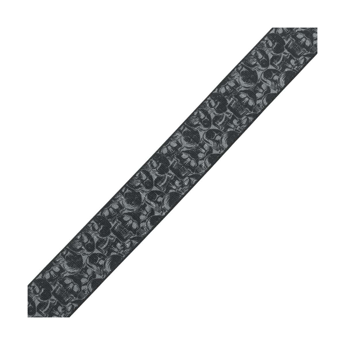Levy's 2" Poly Guitar Strap Grey Skull