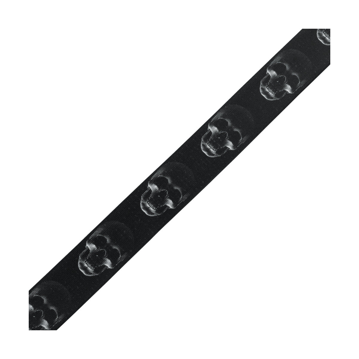 Levy's 2" Poly Guitar Strap Black Skull