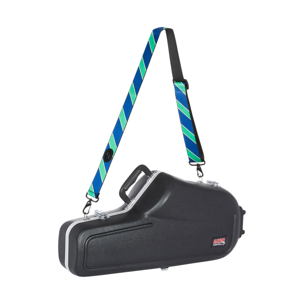 Levy's 2" MCS Polyester Spirit Case Strap in Navy/green