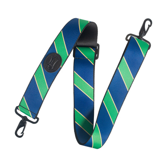 Levy's 2" MCS Polyester Spirit Case Strap in Navy/green