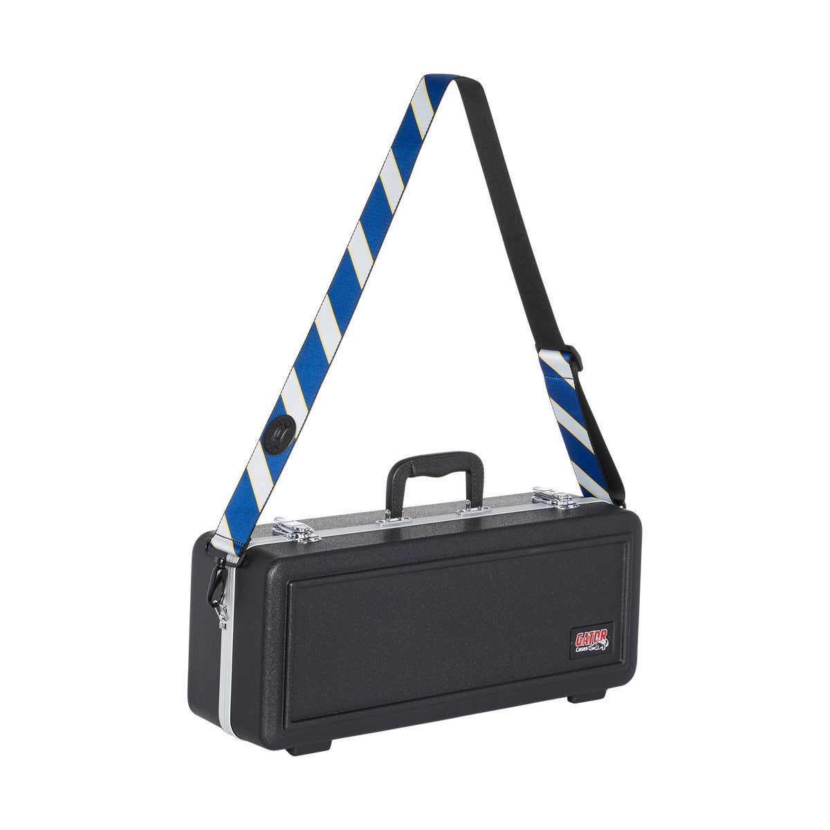 Levy's 2" MCS Polyester Spirit Case Strap in Blue/grey