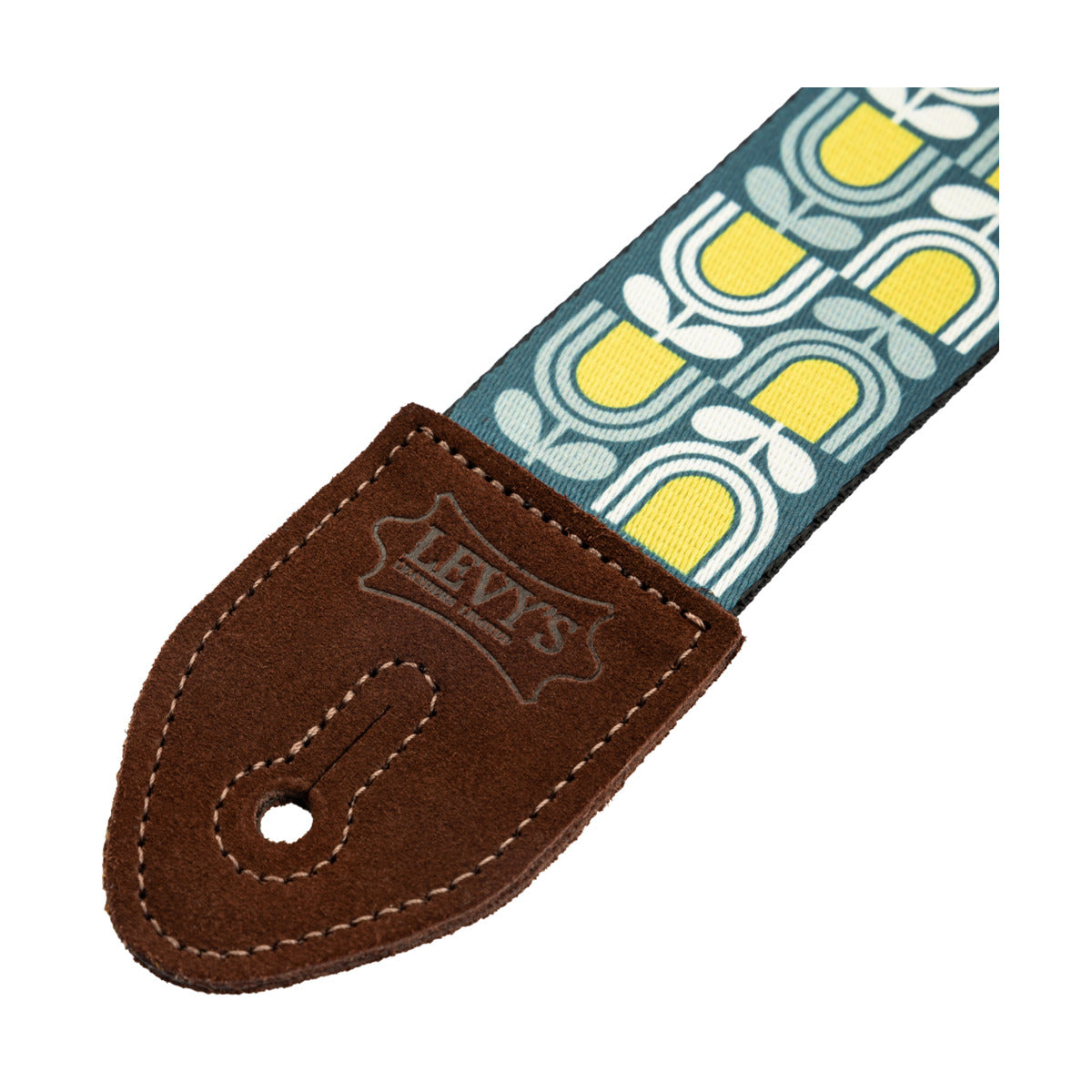 Levy's Mid Century Modern Guitar Strap Brown
