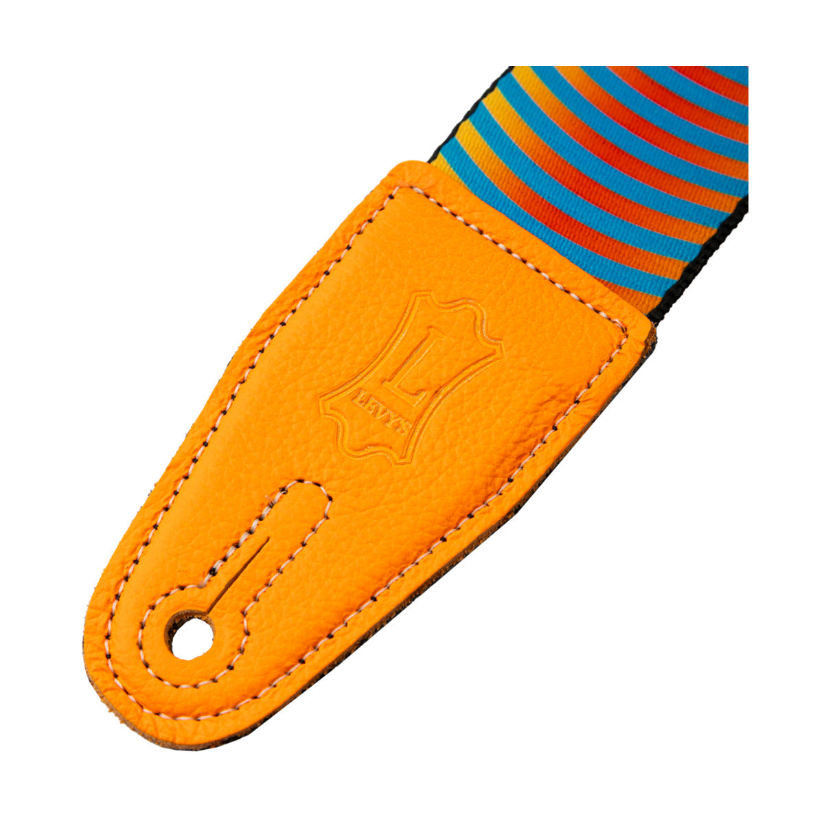 Levy's Optical Illusion Guitar Strap Orange