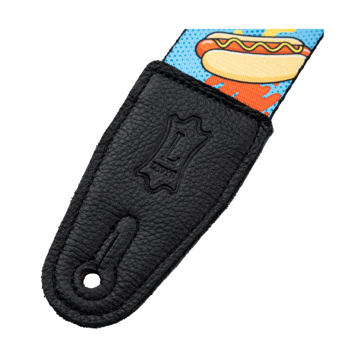 Levy's Tasty Grooves Guitar Strap Hotdogs