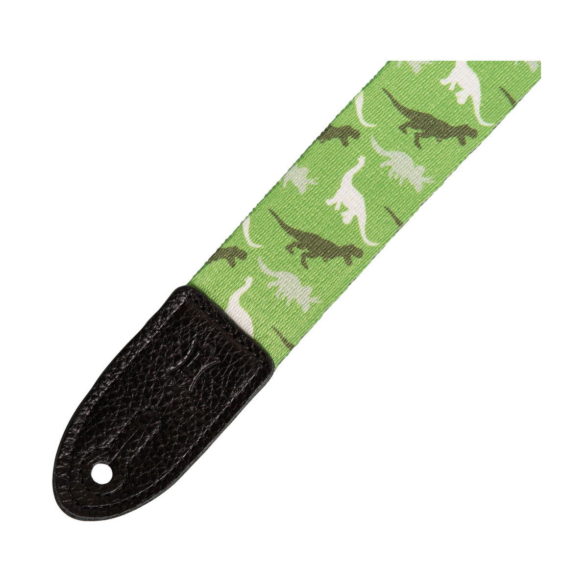 Levy's 1.5" Mpjr Kids Guitar Strap in Printed Dinosaur Camo Pattern