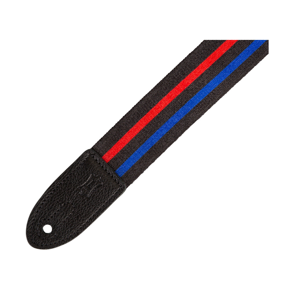 Levy's 1.5" Mpjr Kids Guitar Strap in Printed Racing Stripe Pattern