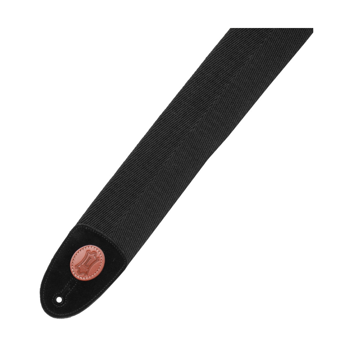 Levy's 3" Heavy Weight Cotton Guitar Strap Black