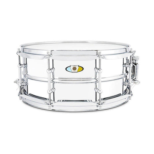 Ludwig 6.5 X 14 Supralite Steel Snare Drum — Ludwig