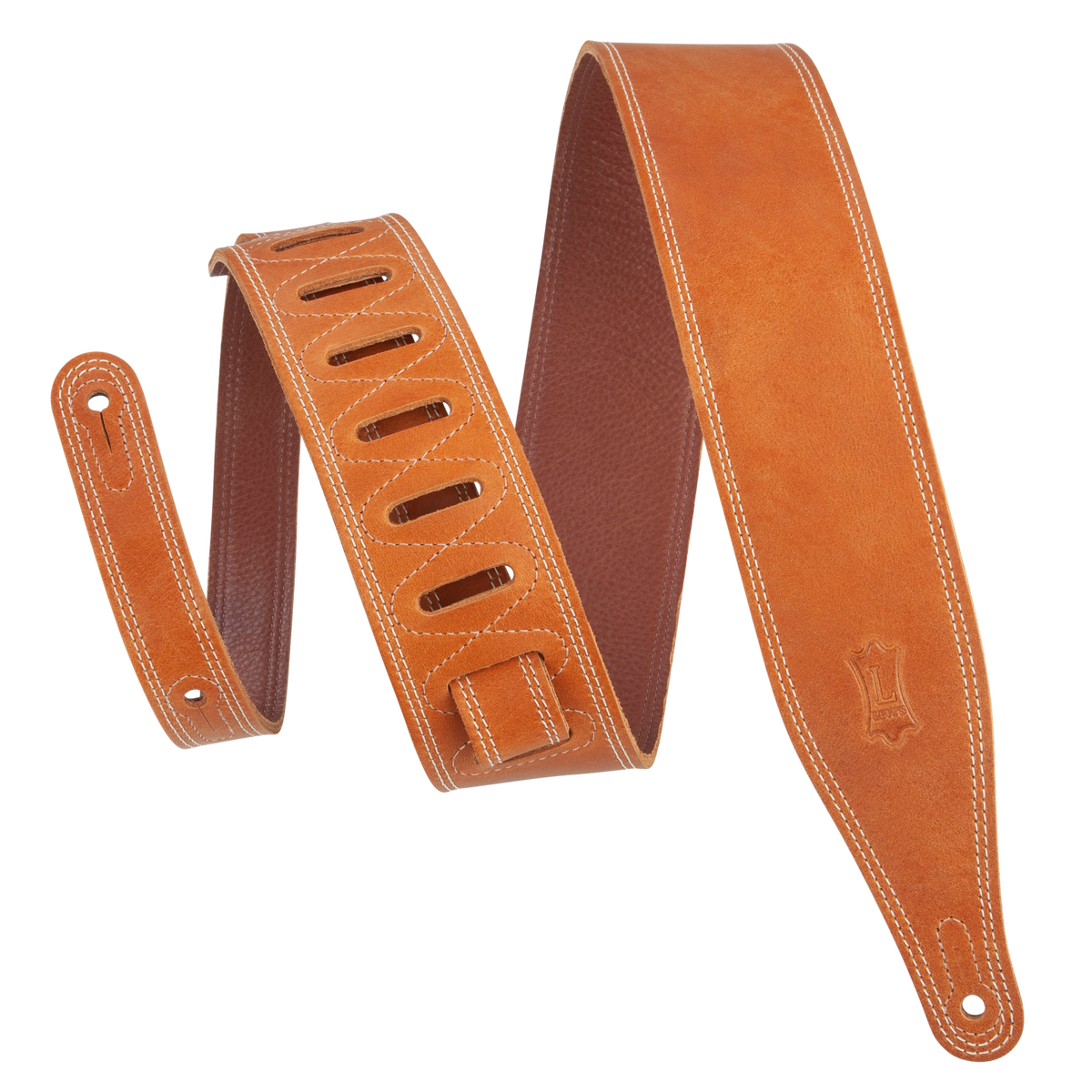 Levy's 2.5" Pull Up Leather Strap Tan