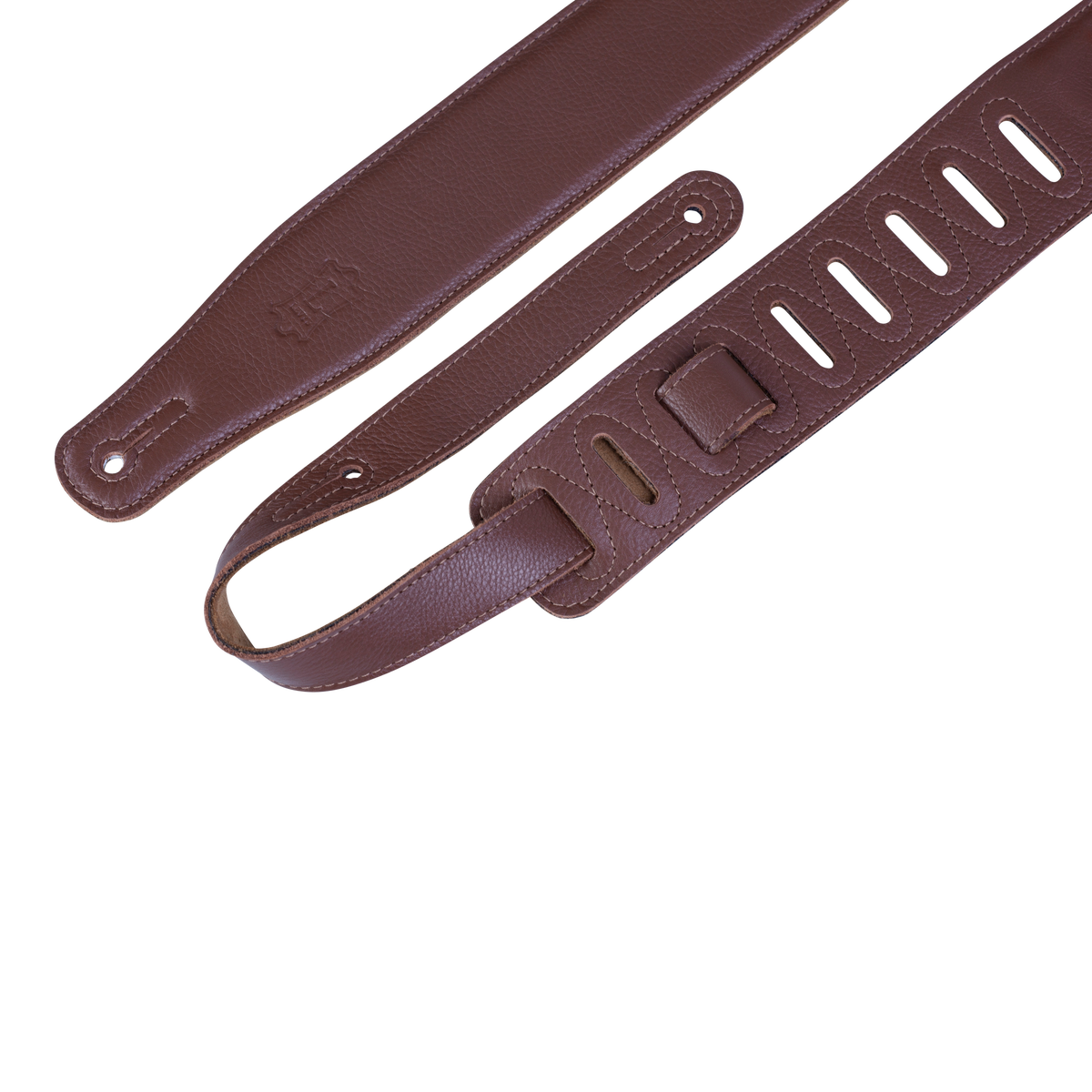 Levy's 2.5" Garment Leather Foam Strap Brown