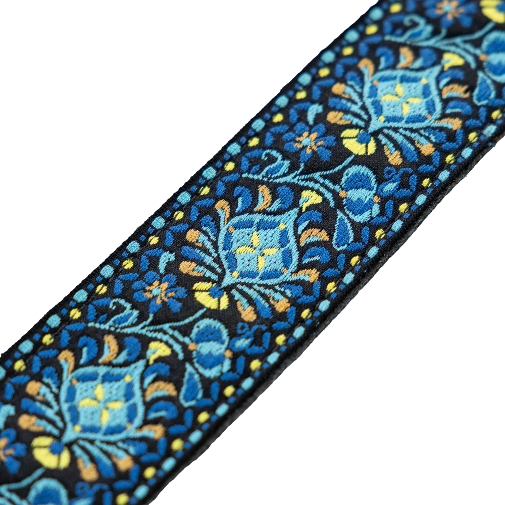Levy's 2" Vintage Hootenanny Jackguard Weave Guitar Strap