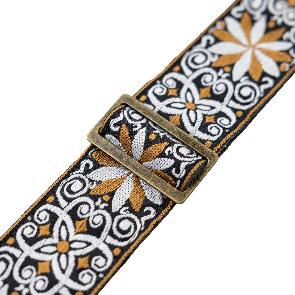 Levy's 2" Vintage Hootenanny Jackguard Weave Guitar Strap