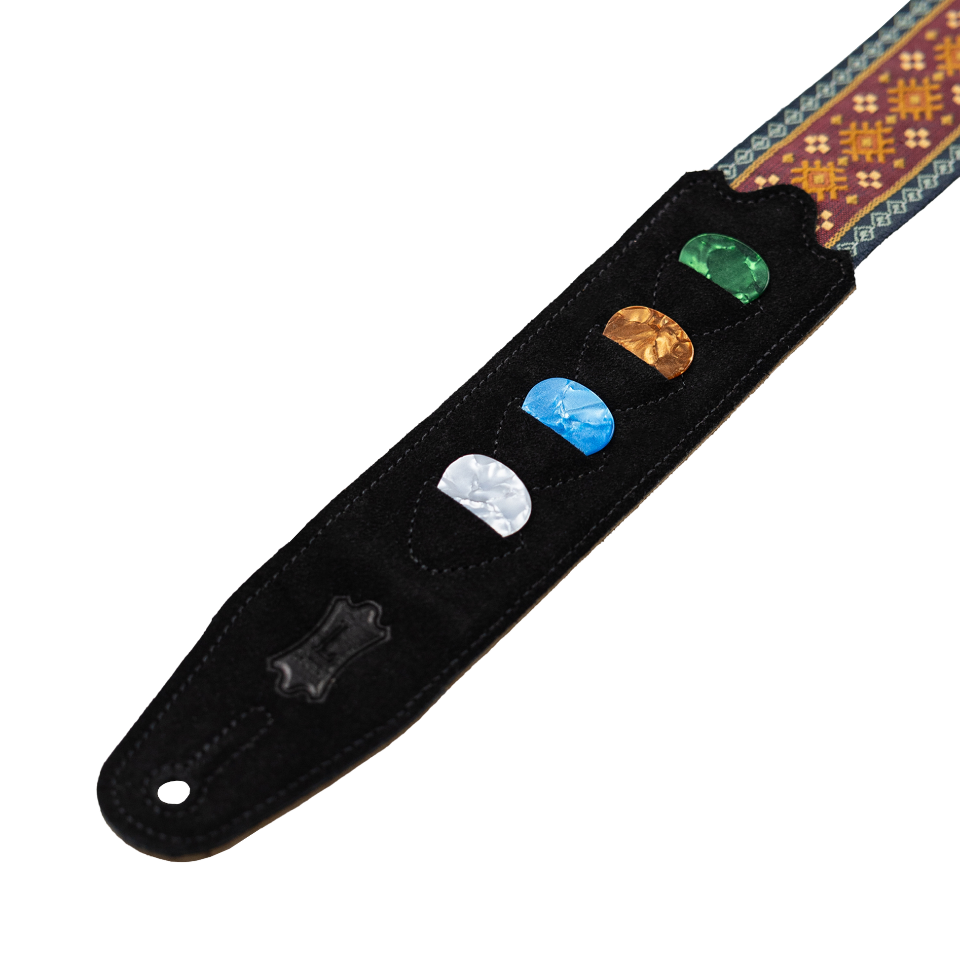 Levy's 2" Vintage Hootenanny Jackguard Guitar Strap