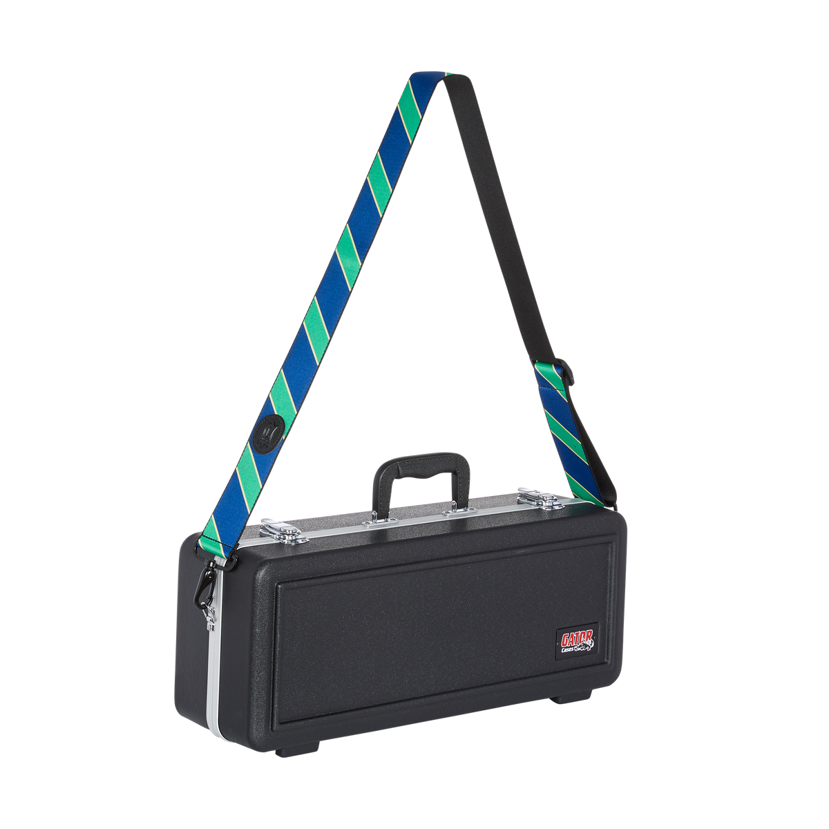 Levy's 2" MCS Polyester Spirit Case Strap in Navy/green
