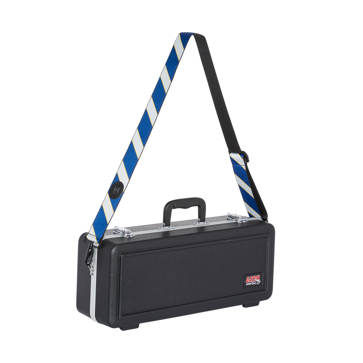Levy's 2" MCS Polyester Spirit Case Strap in Blue/grey