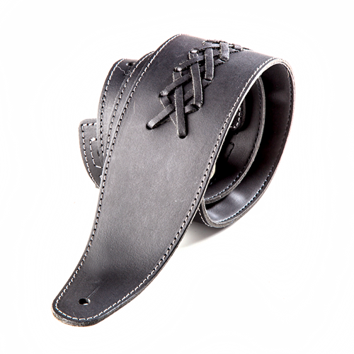Magma Black Braided leather strap (MF01)