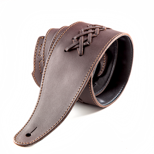 Magma Brown Braided leather strap (MF02)
