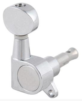 Holmer Electric Guitar Machine Heads - Chrome - 6-each-side (MH 05-CR6)