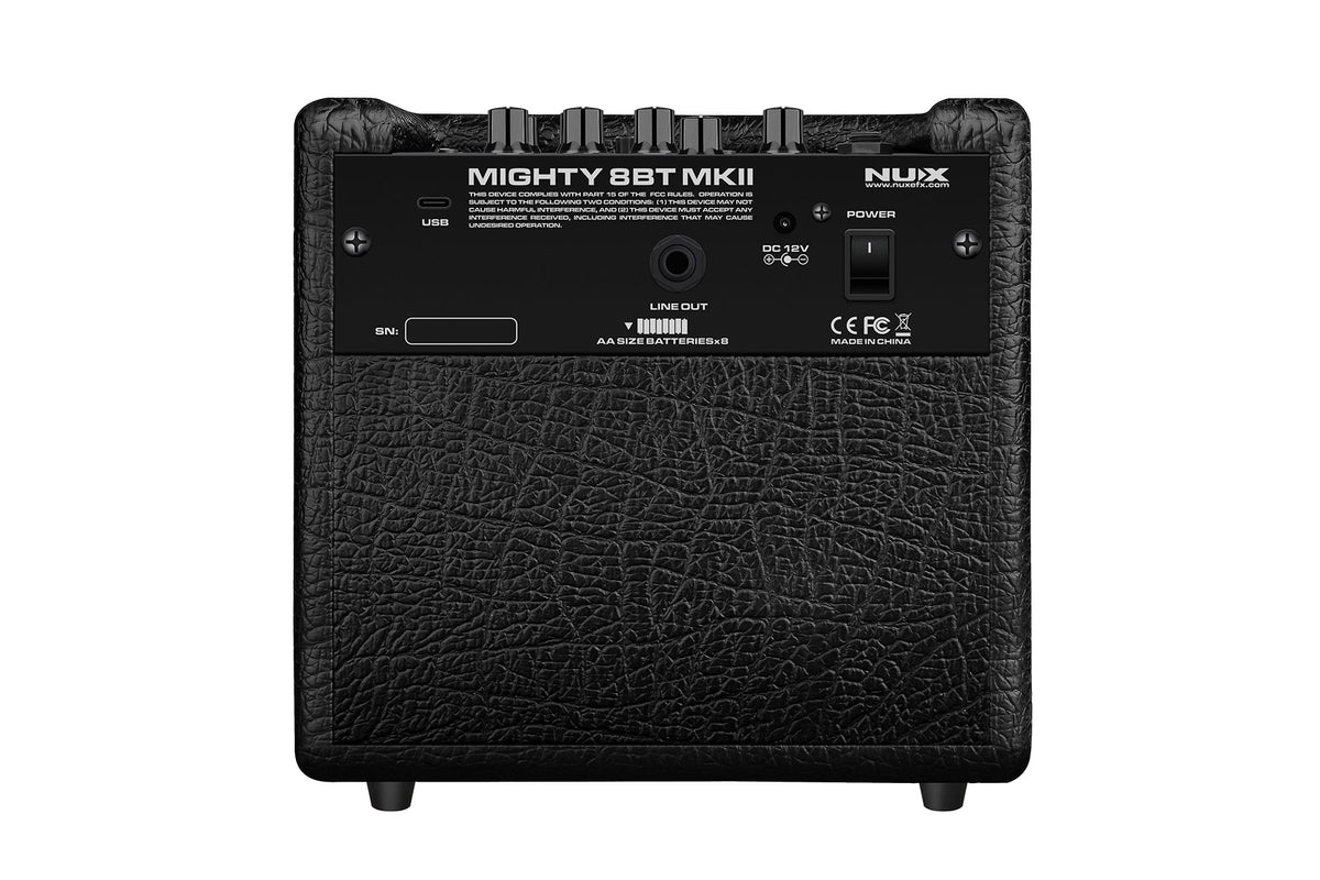 NUX Mighty 8BT MKII 8W Guitar Amplifier – Portable Modeling Amp — official NUX photo 2