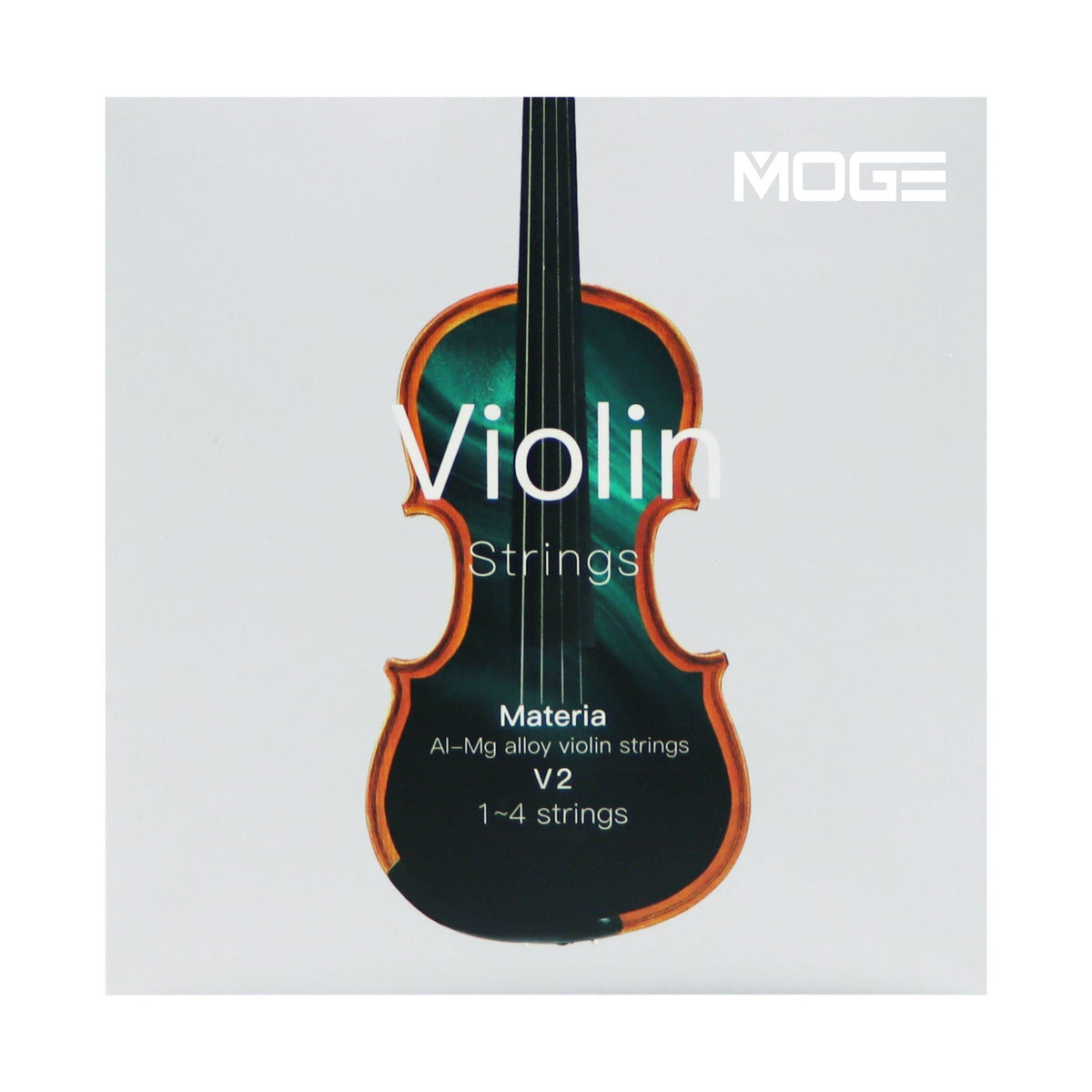 MOGE V2 Violin Strings – Al-Mg Alloy Set of 4 Strings