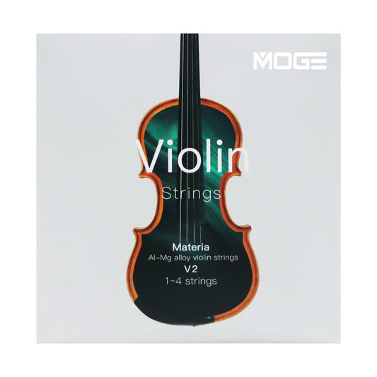 MOGE V2 Violin Strings – Al-Mg Alloy Set of 4 Strings