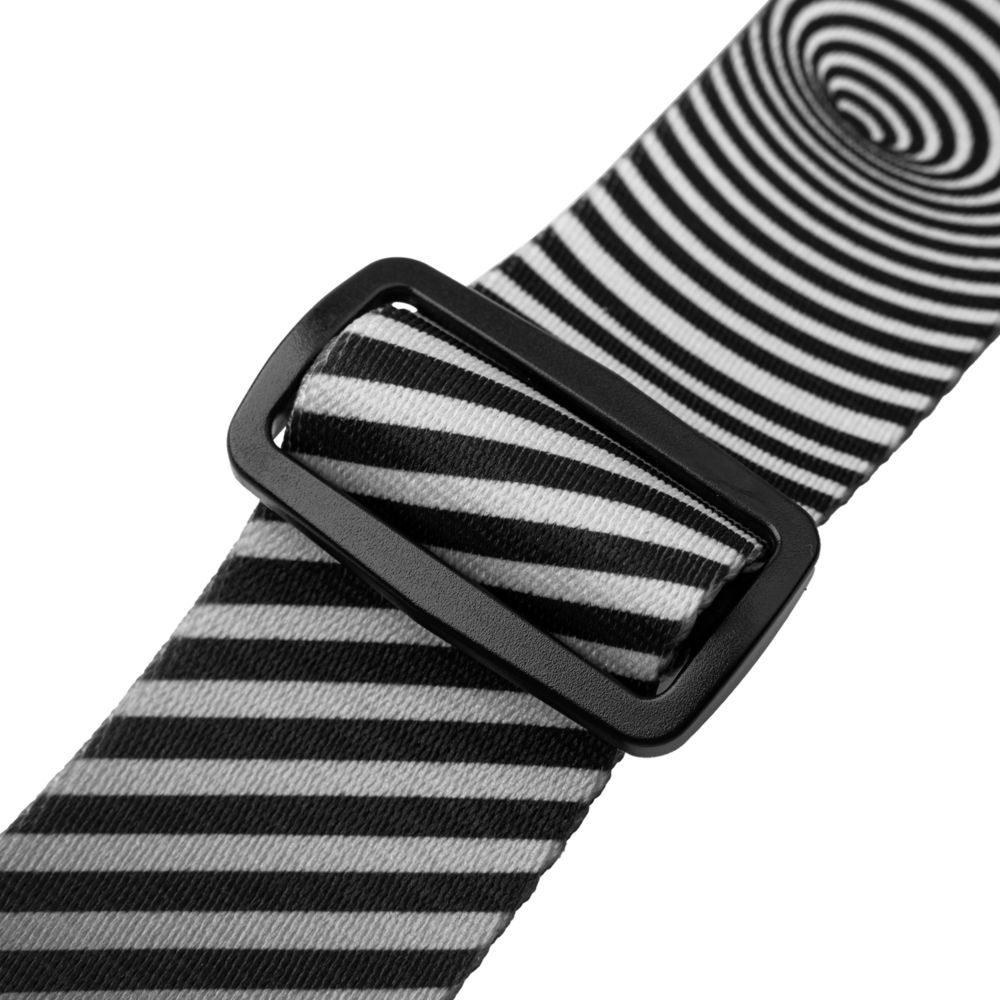 Levy's Optical Illusion Guitar Strap Black White