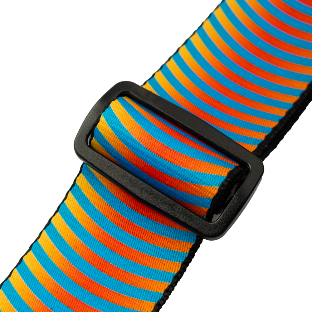 Levy's Optical Illusion Guitar Strap Orange