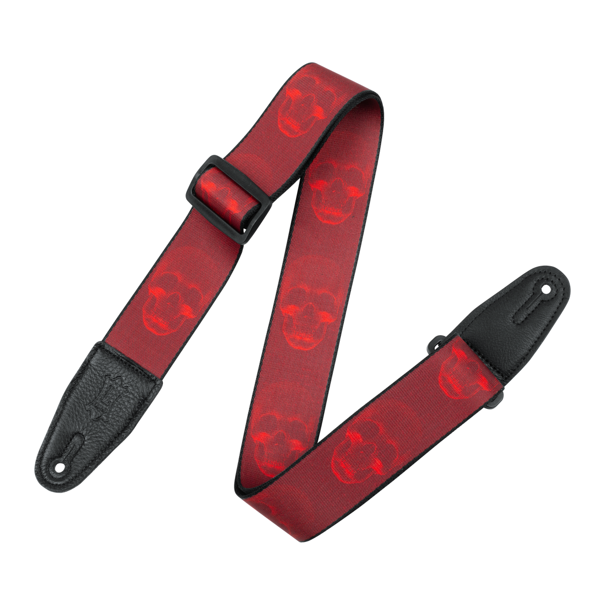 Levy's 2" Poly Guitar Strap Red Bull