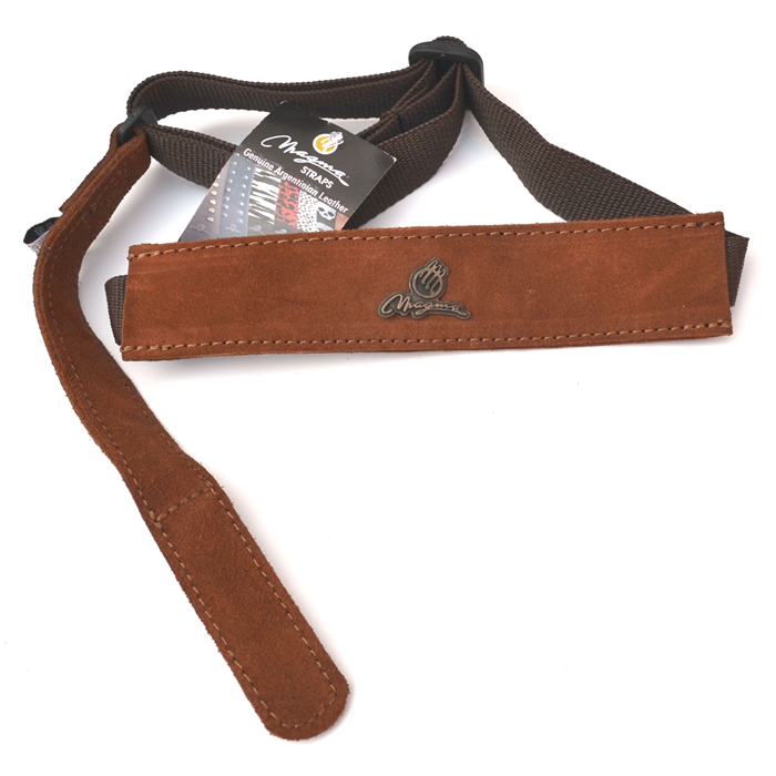 Magma Brown polypropylene Ukulele Strap - with soundhole hook (MPU02U)