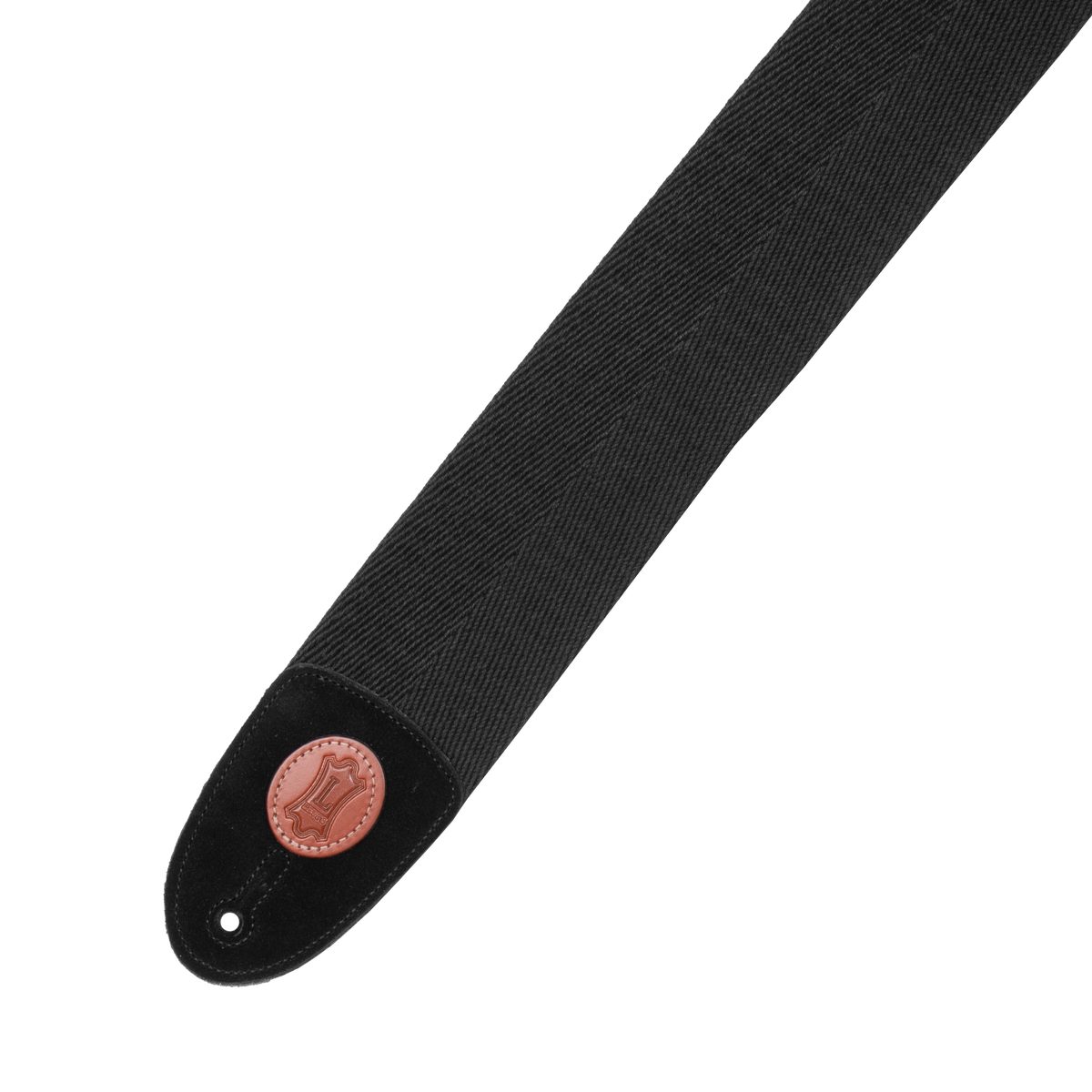 Levy's 3" Heavy Weight Cotton Guitar Strap Black