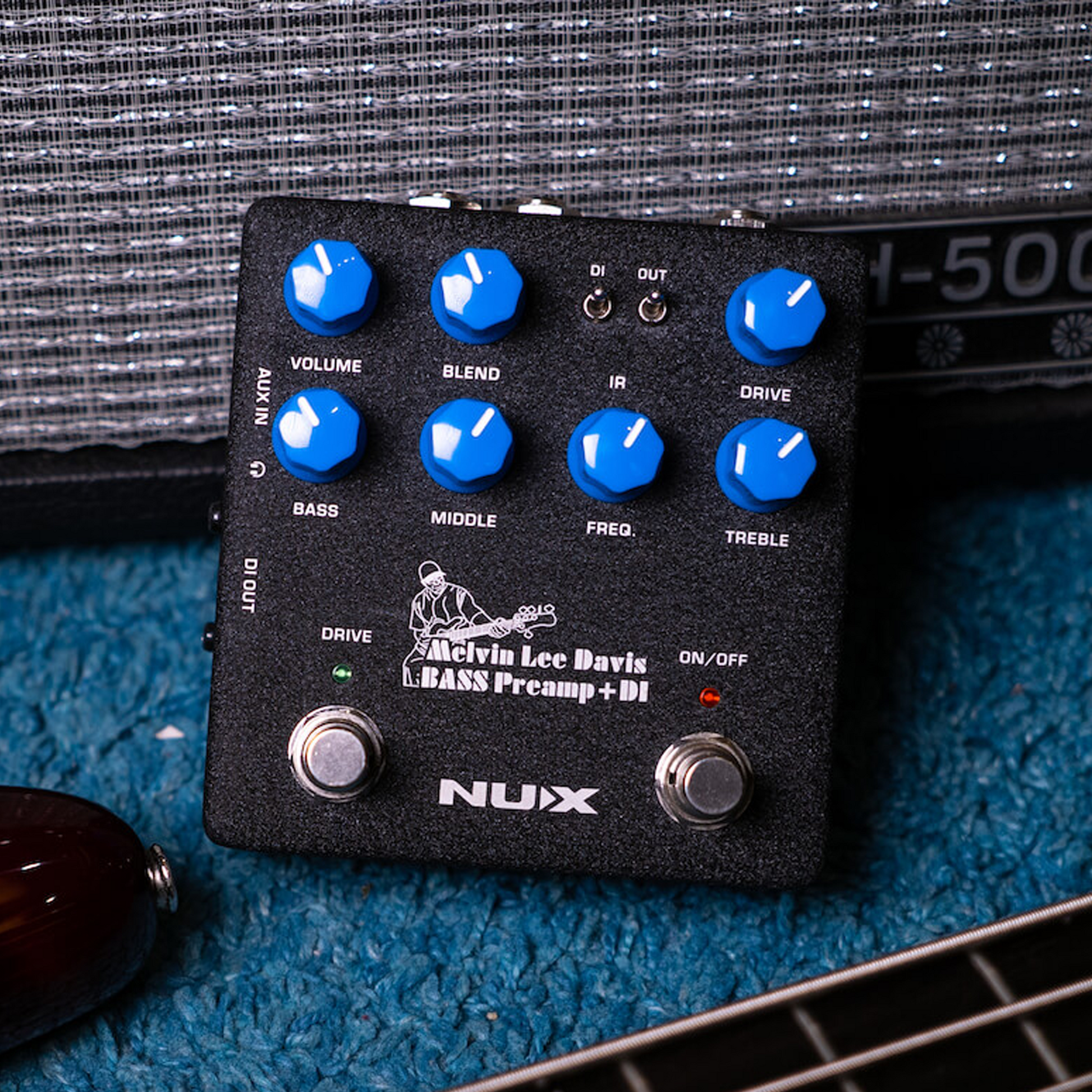 NUX Melvin Lee Bass Preamp + Di by NUX
