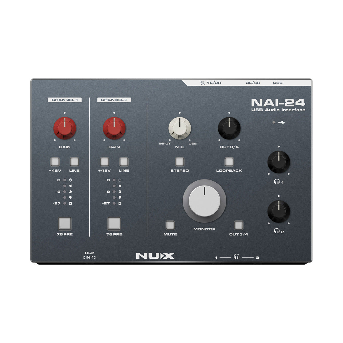 NUX NAI-24 USB Audio Interface
