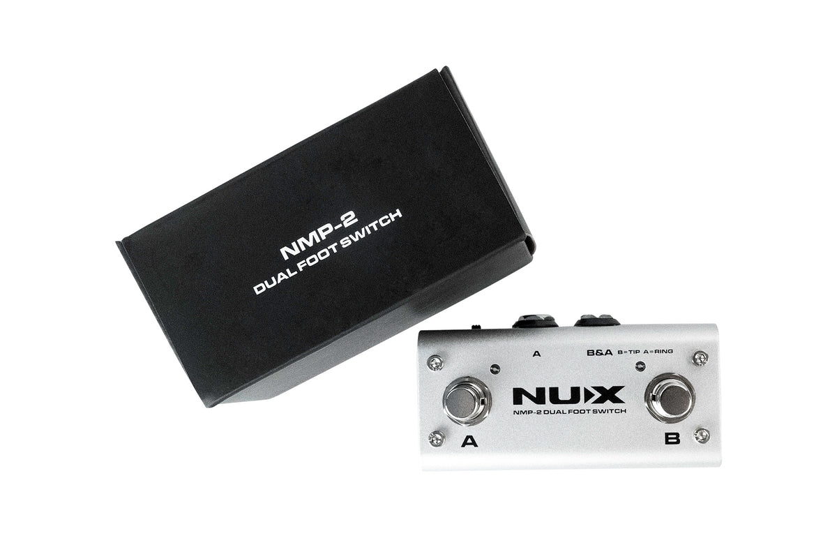 NUX Loop Core Deluxe Bundle Looper Pedal with Dual Footswitch (NMP-2) — official NUX photo 4