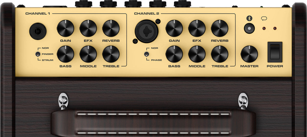 NUX AC-80 Stageman II 80W Acoustic Guitar Amplifier – Portable Acoustic Amp with Effects — official NUX photo 7