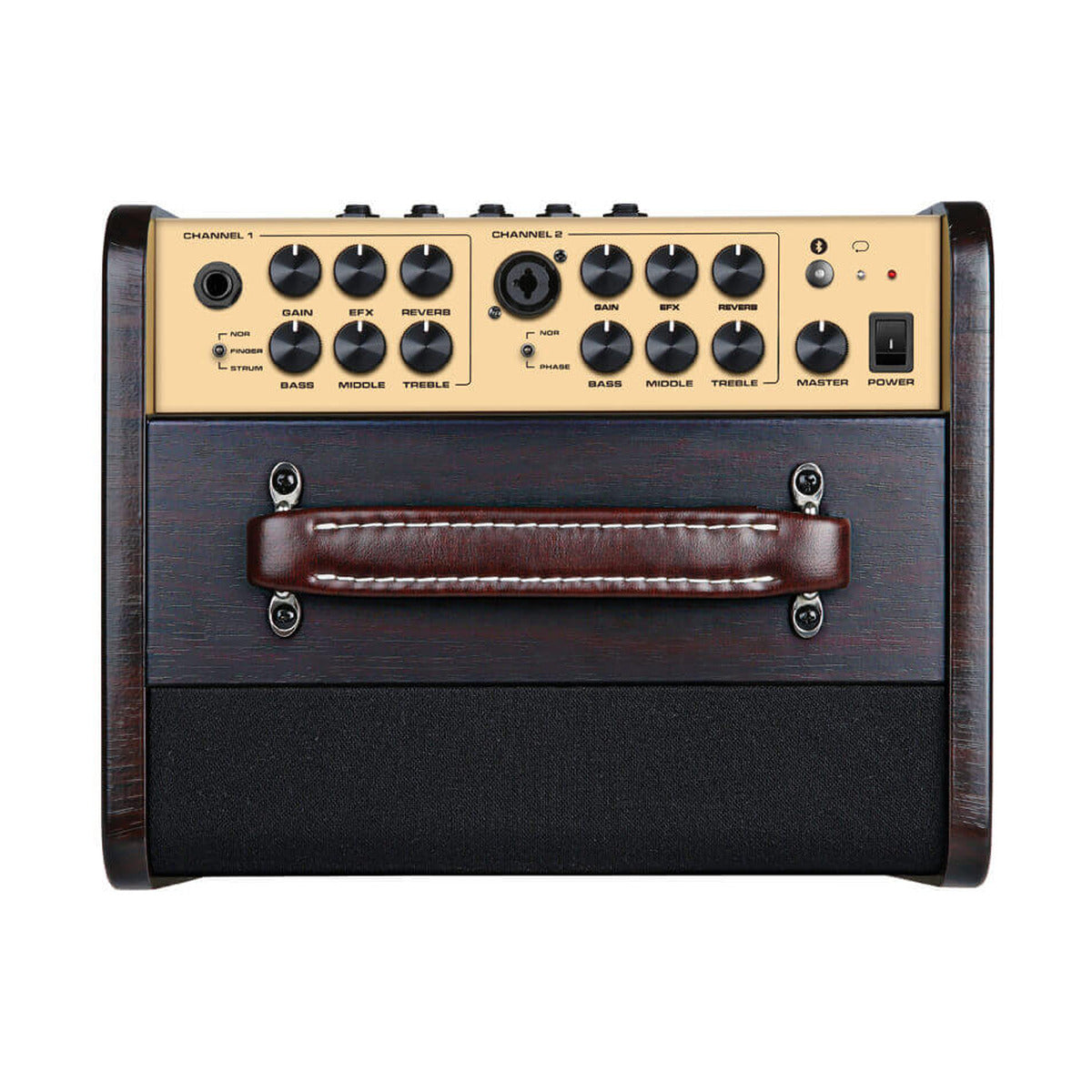 NUX AC-80 Stageman II 80W Acoustic Guitar Amplifier – Portable Acoustic Amp with Effects — official NUX photo 5