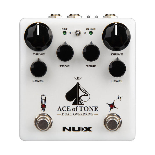 NUX Ace of Tone NDO-5 Dual Overdrive Guitar Effects Pedal — official NUX photo 1