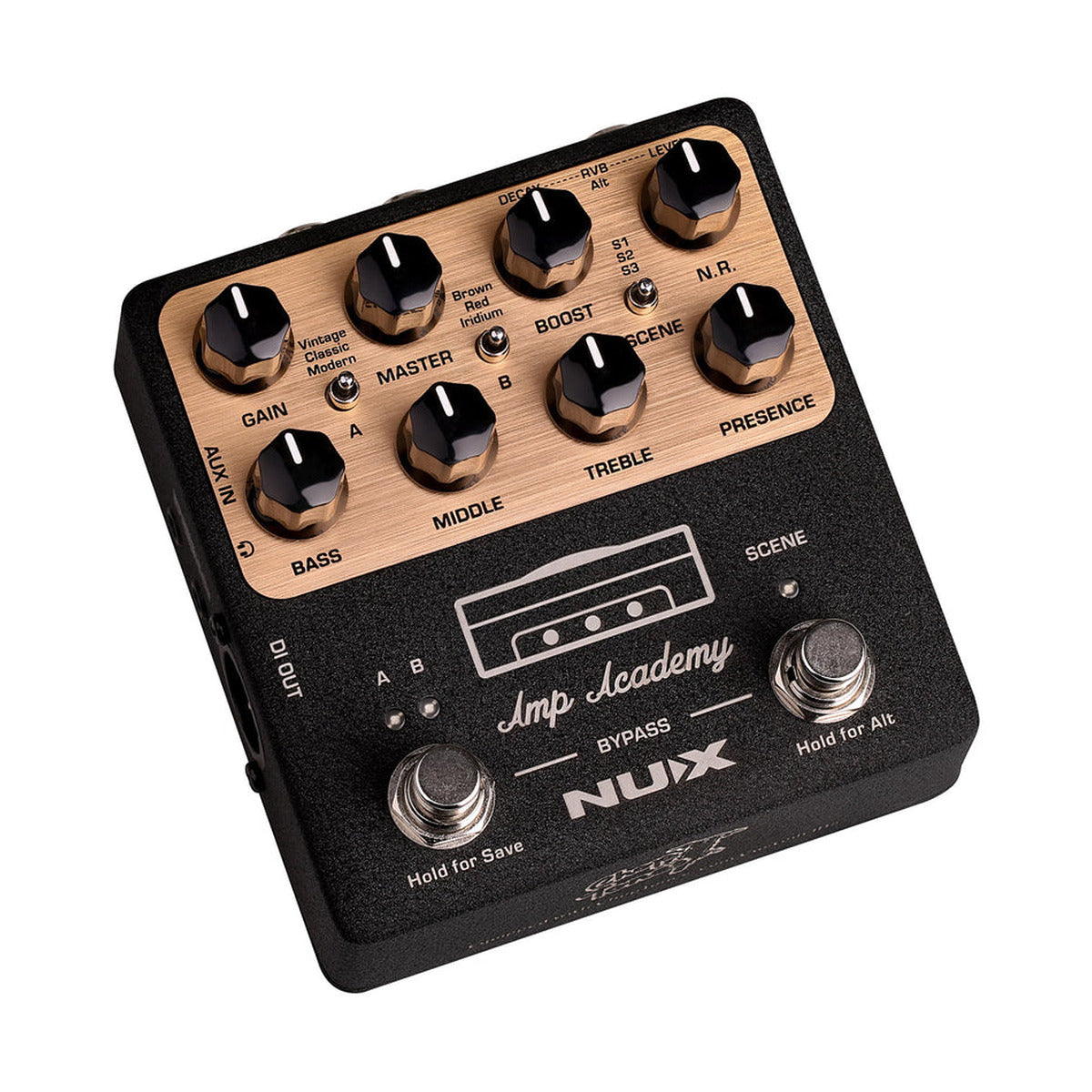 NUX Amp Academy NGS-6 Amp Simulator & IR Loader Pedal — official NUX photo 3
