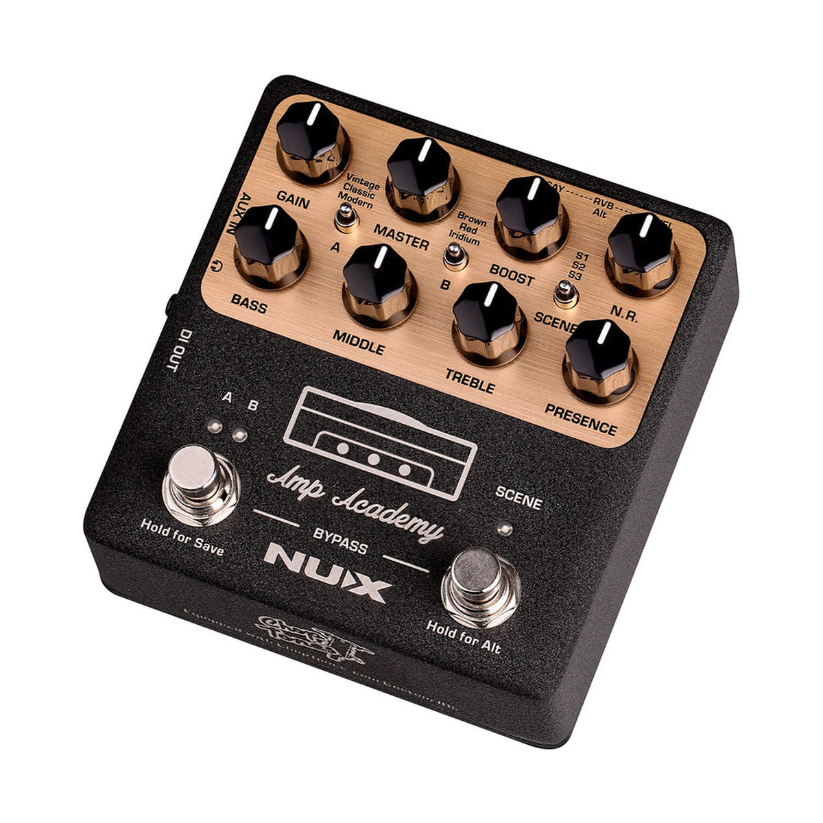 NUX Amp Academy NGS-6 Amp Simulator & IR Loader Pedal — official NUX photo 2