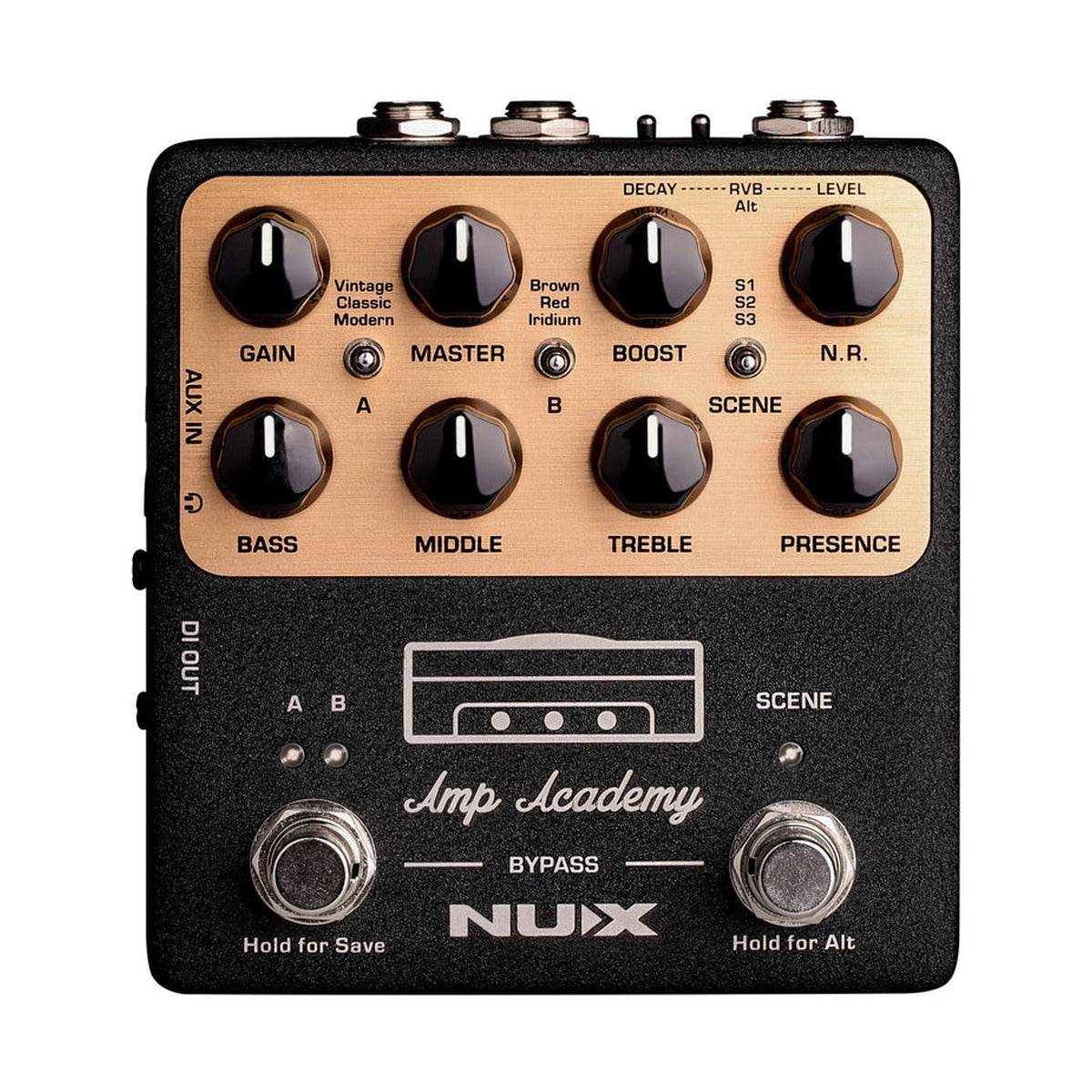 NUX Amp Academy NGS-6 Amp Simulator & IR Loader Pedal — official NUX photo 1
