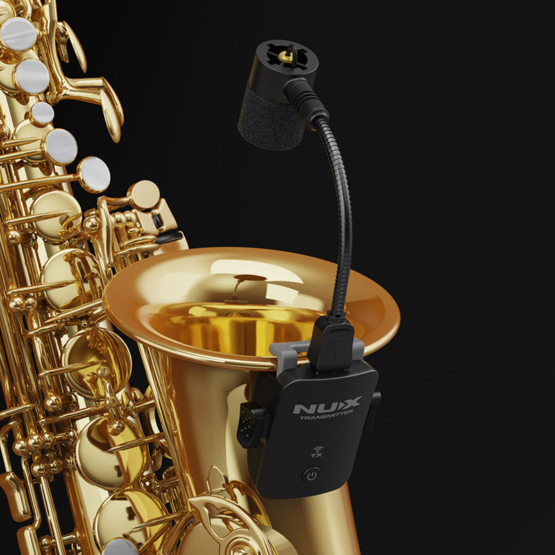NUX B6 PRO Wireless Saxophone Microphone System — official NUX photo 8