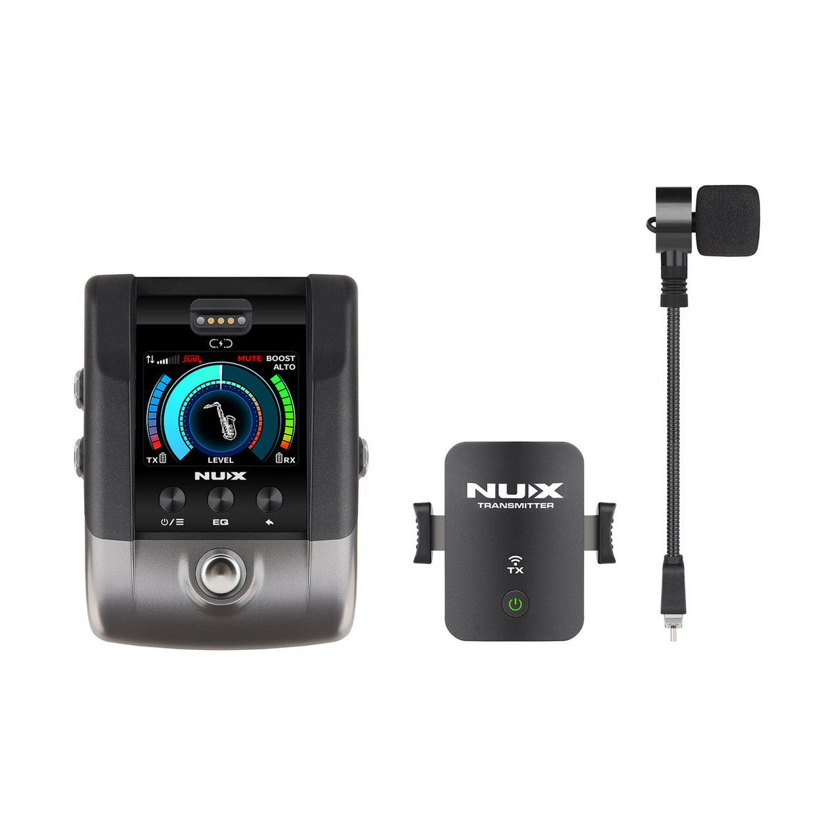 NUX B6 PRO Wireless Saxophone Microphone System — official NUX photo 4