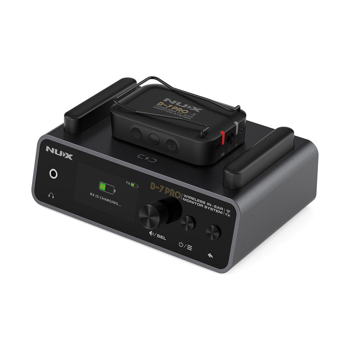 NUX B7 Pro Wireless In-Ear Monitoring System – Digital IEM Transmitter & Receiver Kit — official NUX photo 4
