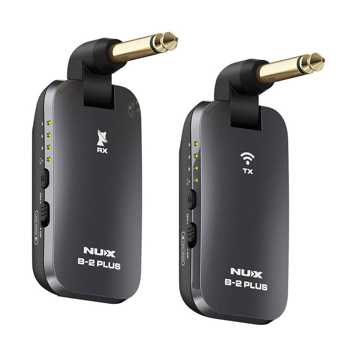 NUX B2 PLUS Wireless Guitar System – 2.4GHz Digital Low-Latency Plug-and-Play Wireless Kit — official NUX photo 3