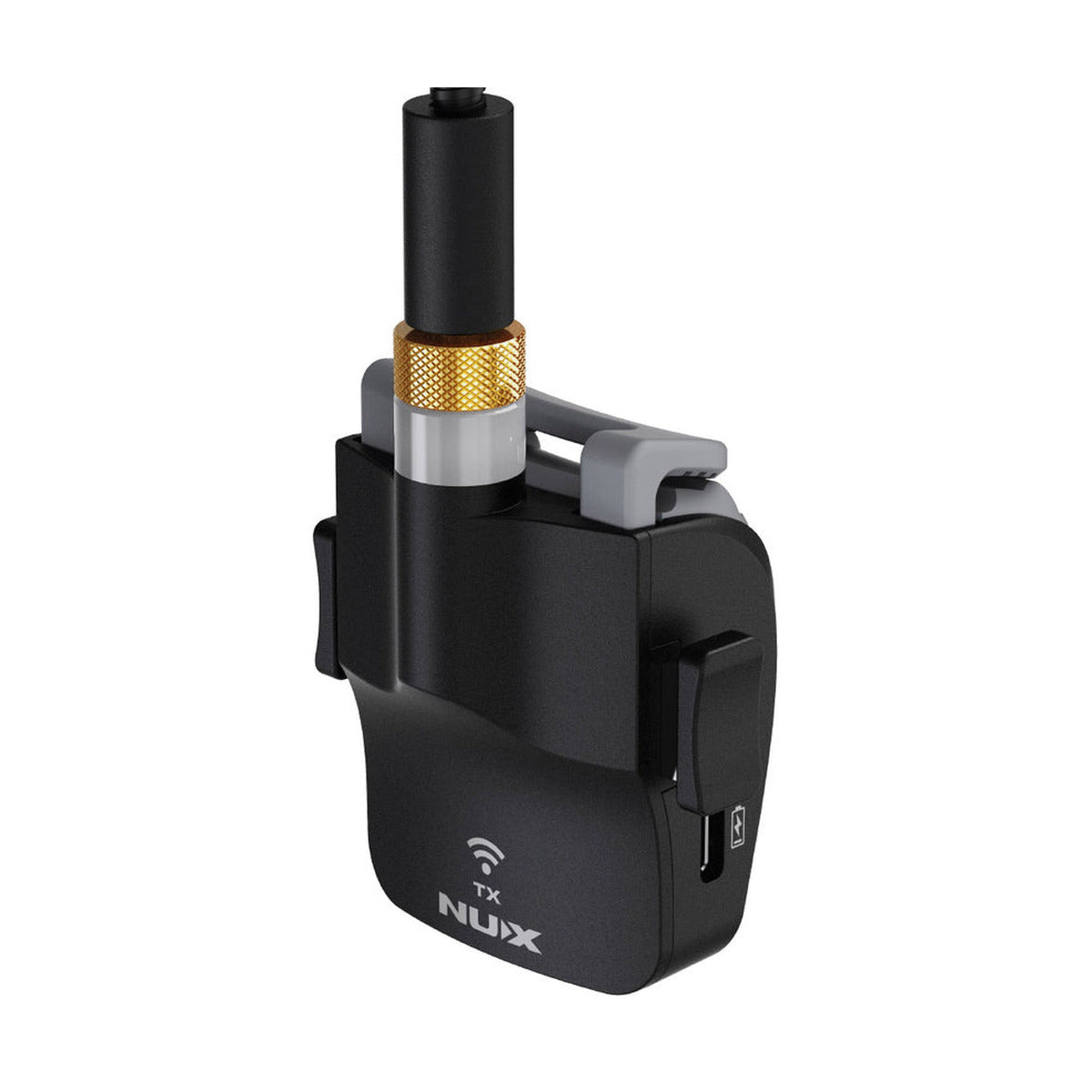 NUX B6 Wireless Saxophone Microphone System – Rechargeable Clip-On Mic